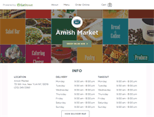 Tablet Screenshot of amishmarketnewyork.com
